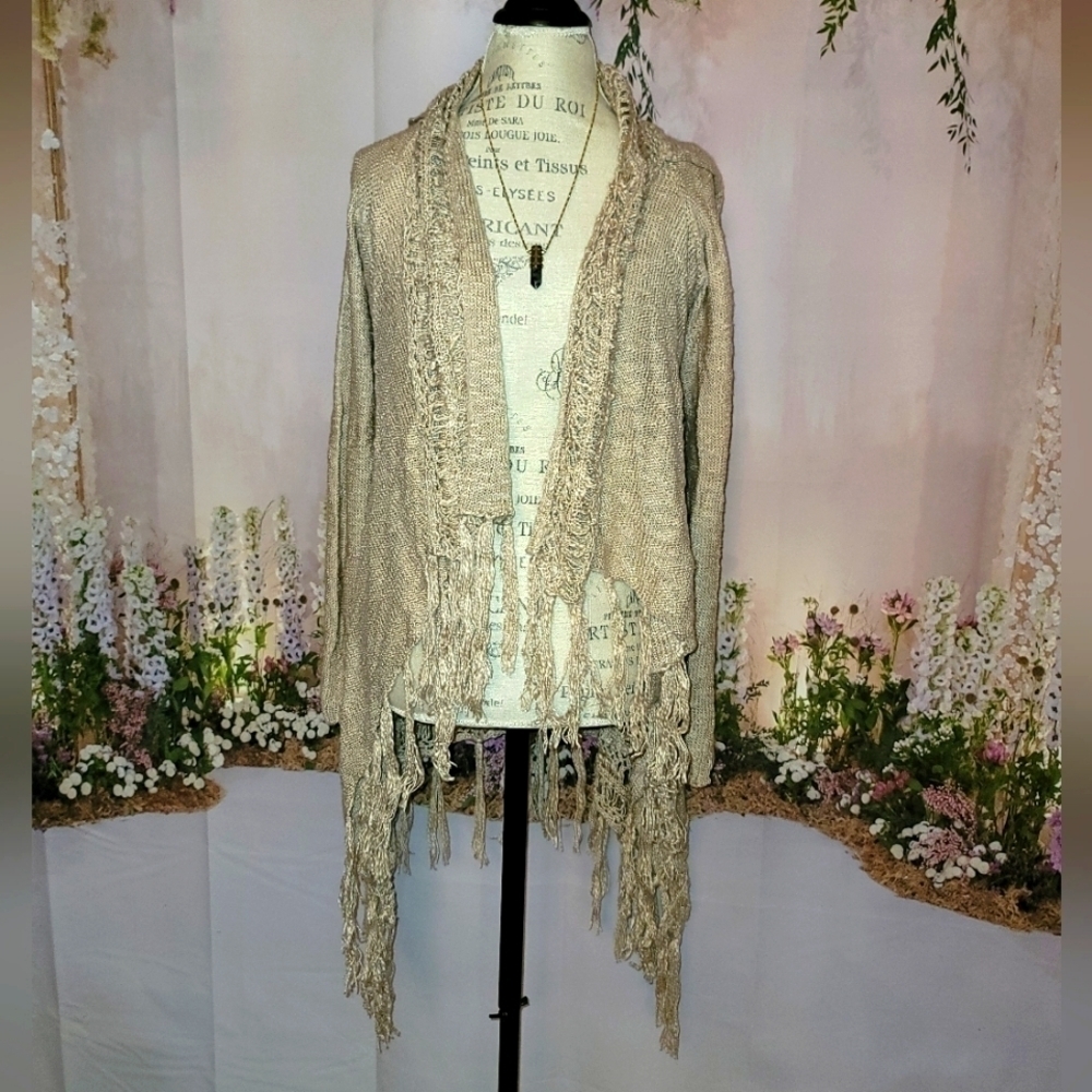 Boho Duster Sweater - image 1
